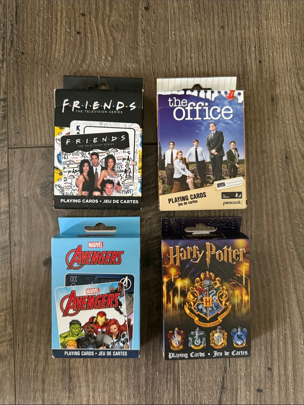 Marvel Avengers Playing Cards - Blue Box